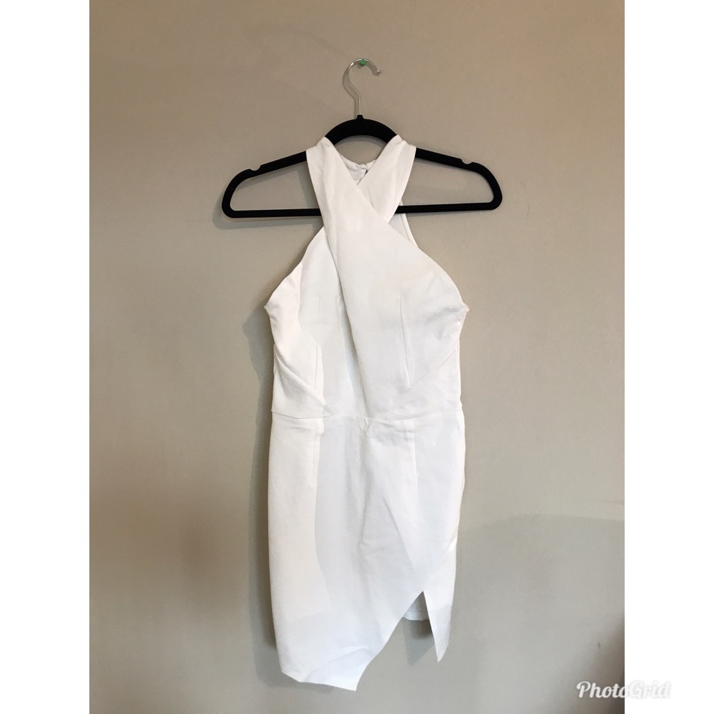 Foreign Exchange - Keyhole Halter Dress